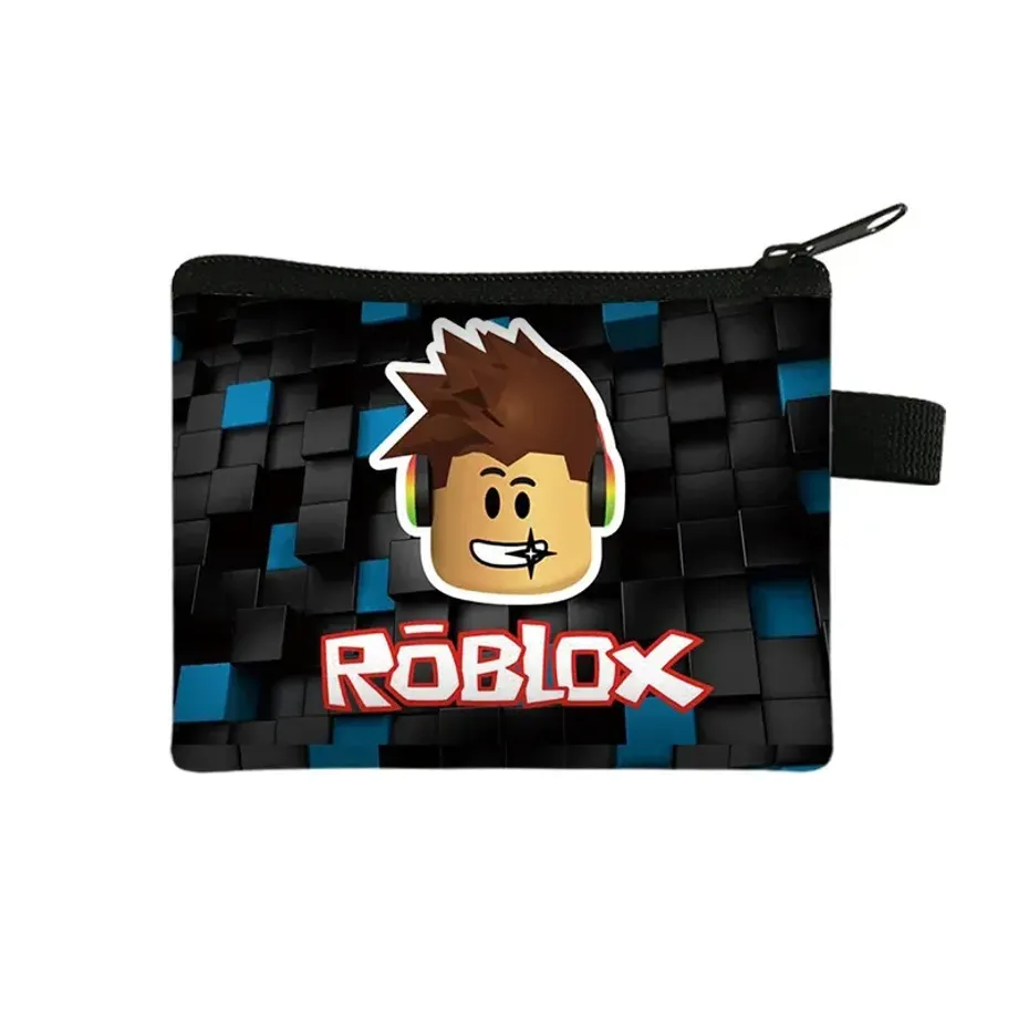 Unisex dětská peněženka na zip a s motivy oblíbených postav ze hry Roblox