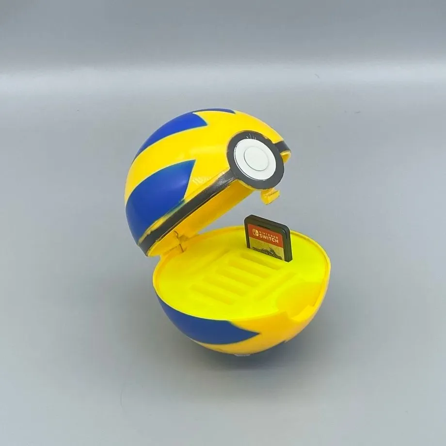 Přenosné Pokeball pouzdro na herní kartičky Nintendo Switch