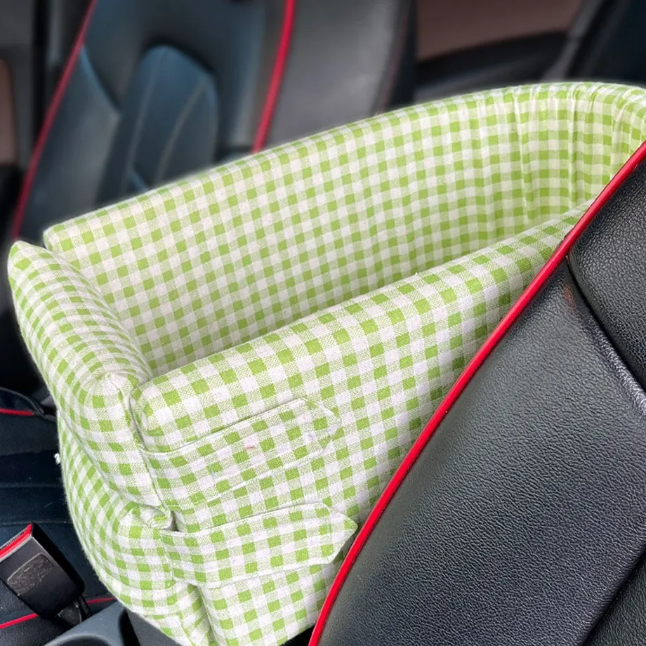 Autosedačka pro psa Pet Větší model Console Seat Plus Style Dog Car Central Control Car Kennel