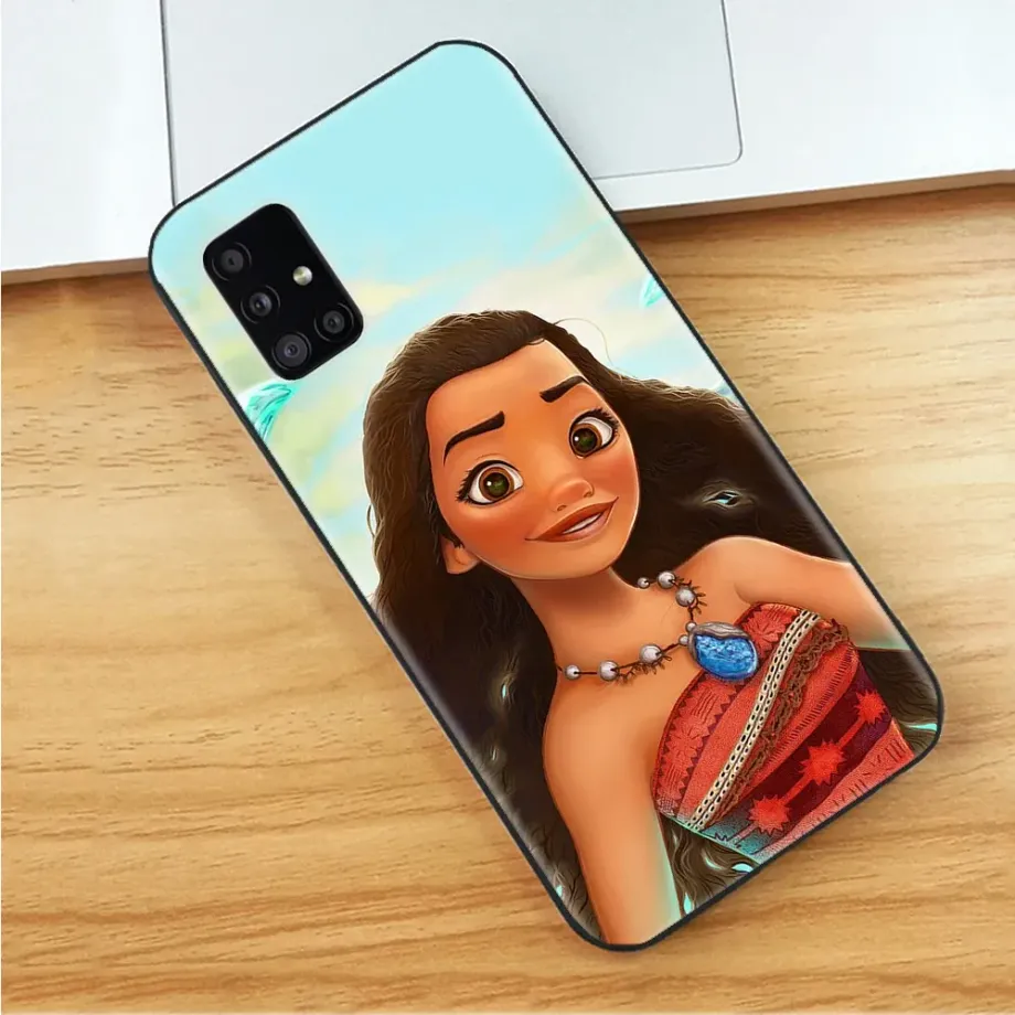 Stylový kryt na telefony samsung s motivy oblíbené pohádky Moana - Odvážná Vaiana