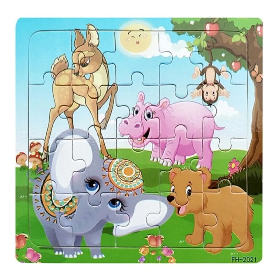 Super dětské obrázkové puzzle 20 dílků