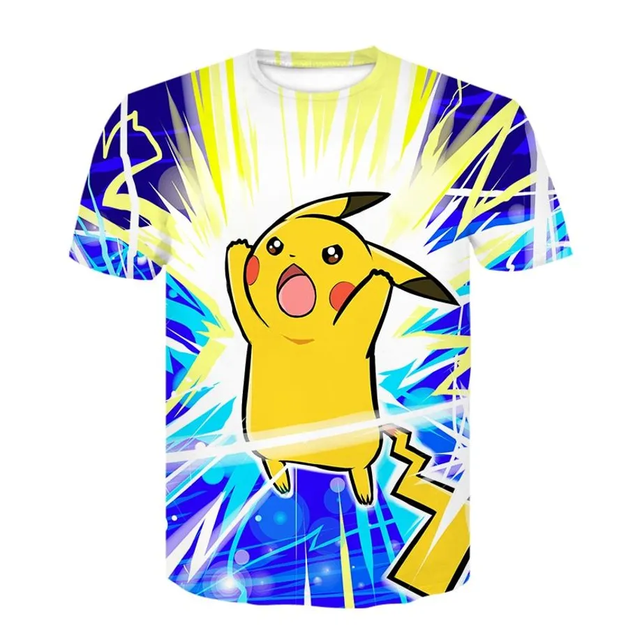 Stylové unisex tričko s 3D potiskem skvělých Pokemonů