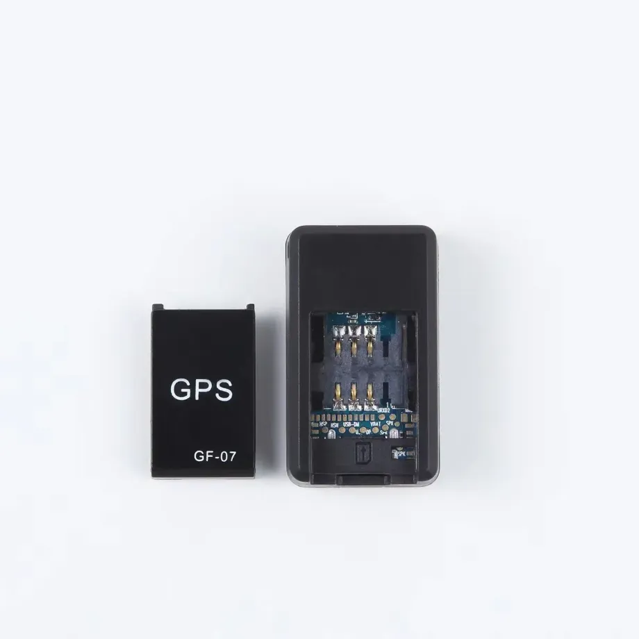 GPS mini sledovač GF-07 s magnetickým držákem, SIM kartou a sledováním v reálném čase