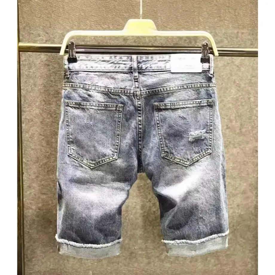 Letní pánské džínové kraťasy Denim