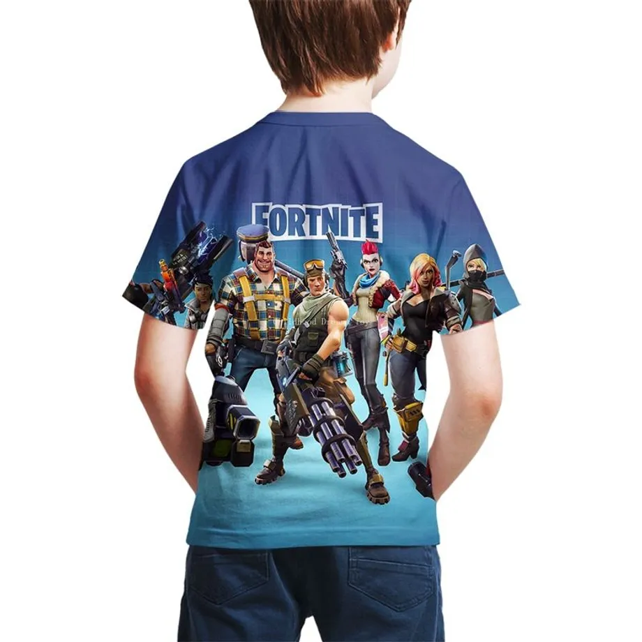 Krásné dětské Fortnite tričko v různých barvách