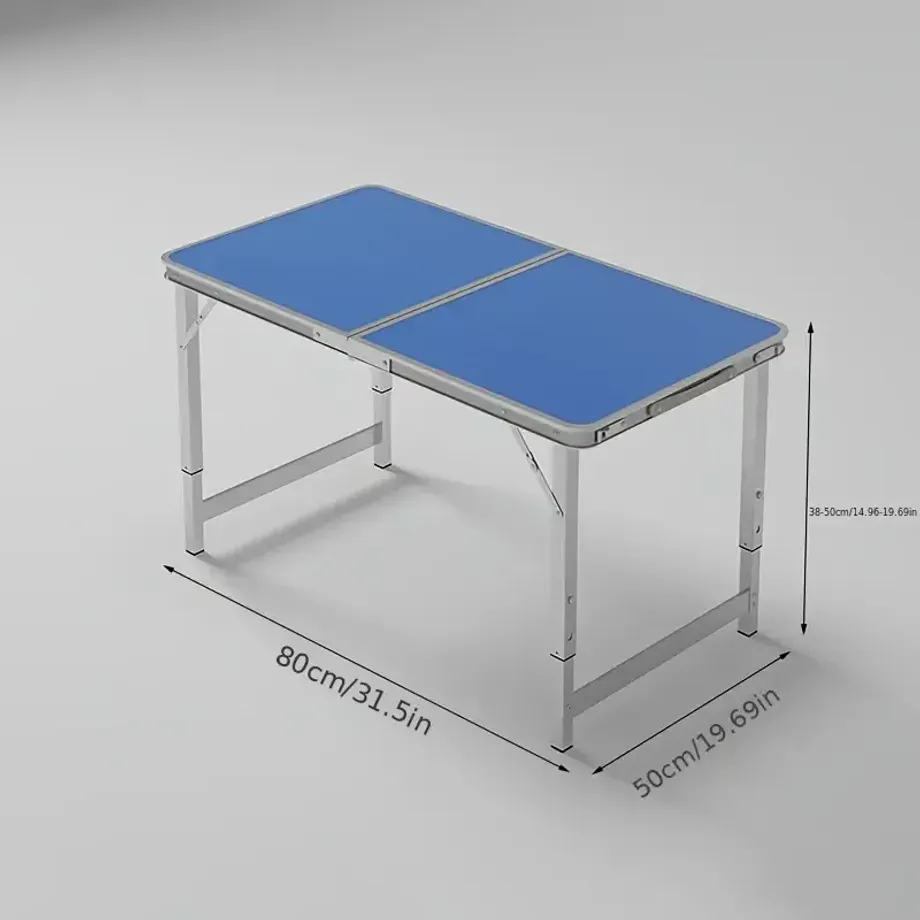 Skládací stolek 1 ks pro venkovní použití - kempování/piknik/stánek/zábava. Prenosný a kompaktní, ideální do domácnosti