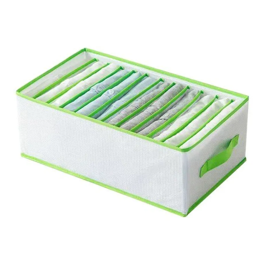 Bavlněné plátno Skládací oděvy Storage Divider Box