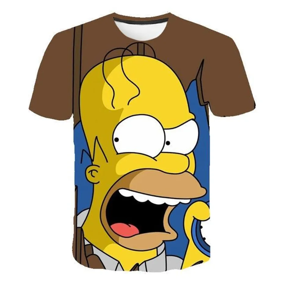 Unisex 3D tričko Simpsons