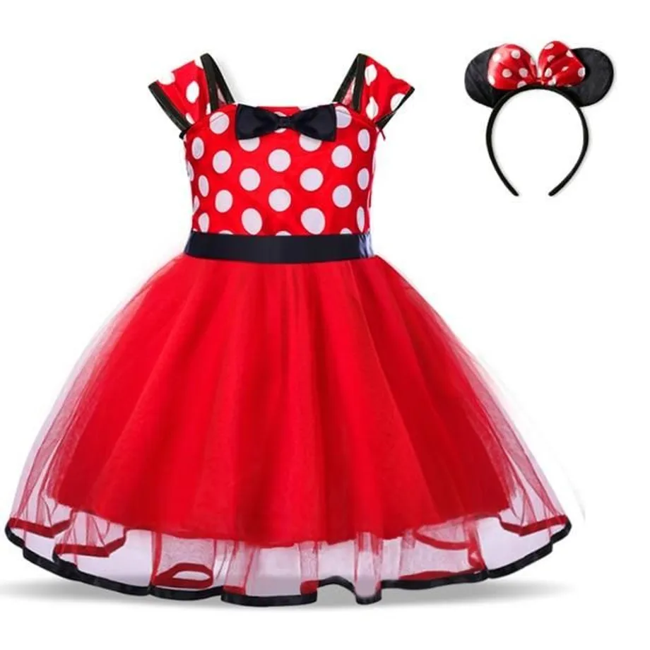 Dětské šaty Minnie 04-with-headband 18m