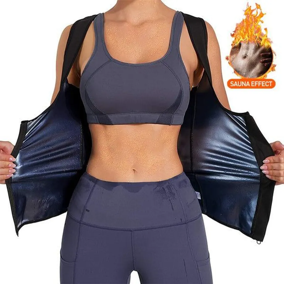 Dámská sauna Zip Shaper Vest