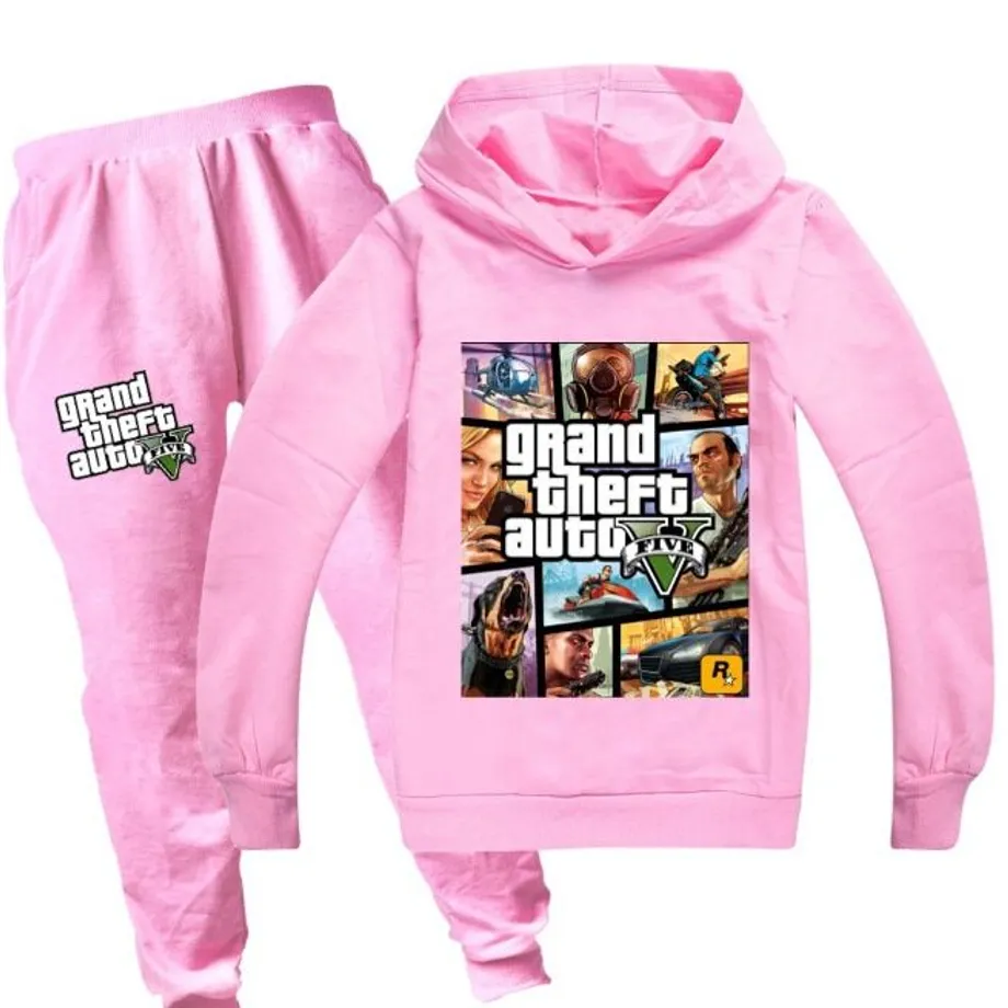 Dětská tepláková souprava s cool potiskem GTA 5