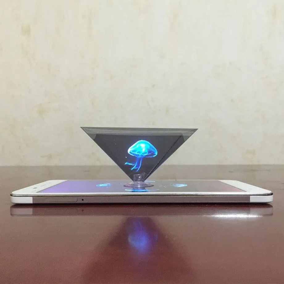 Hologram 3D projektor na telefon