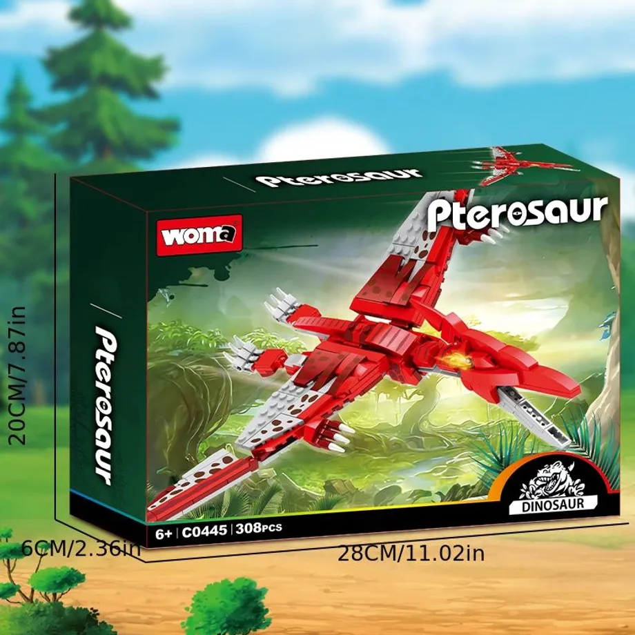 Velká stavebnice dinosaura kompatibilní s Lego - více variant