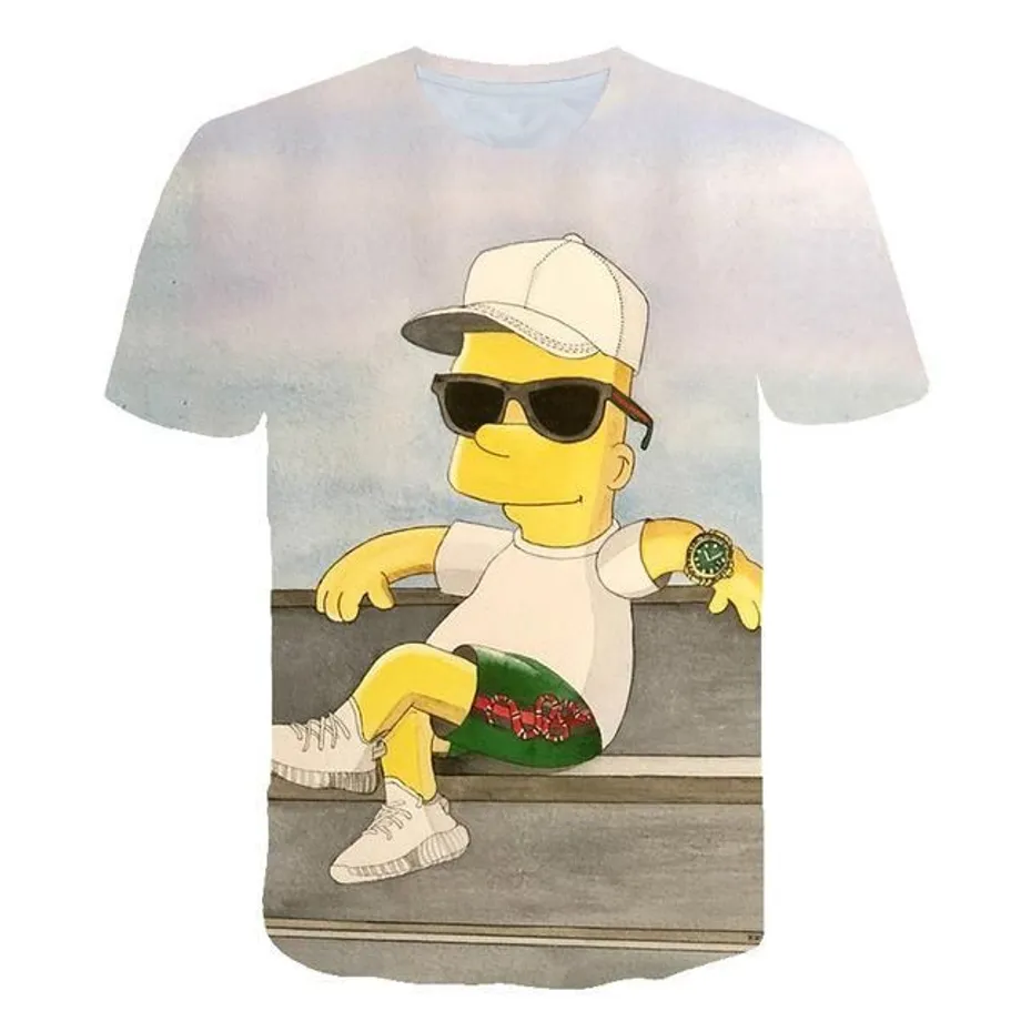 Unisex 3D tričko Simpsons 931 6xl