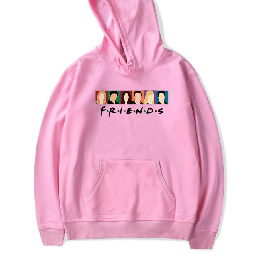 Módní dámská mikina Friends pink 4XL