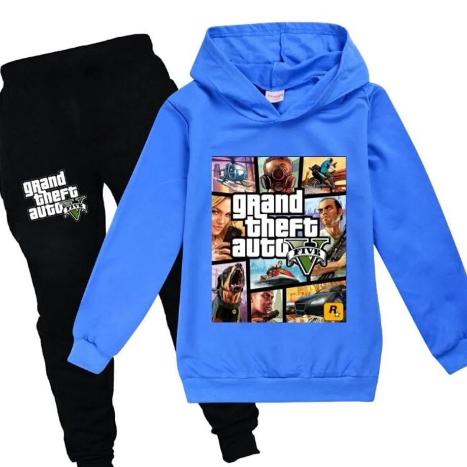 Dětská tepláková souprava s cool potiskem GTA 5