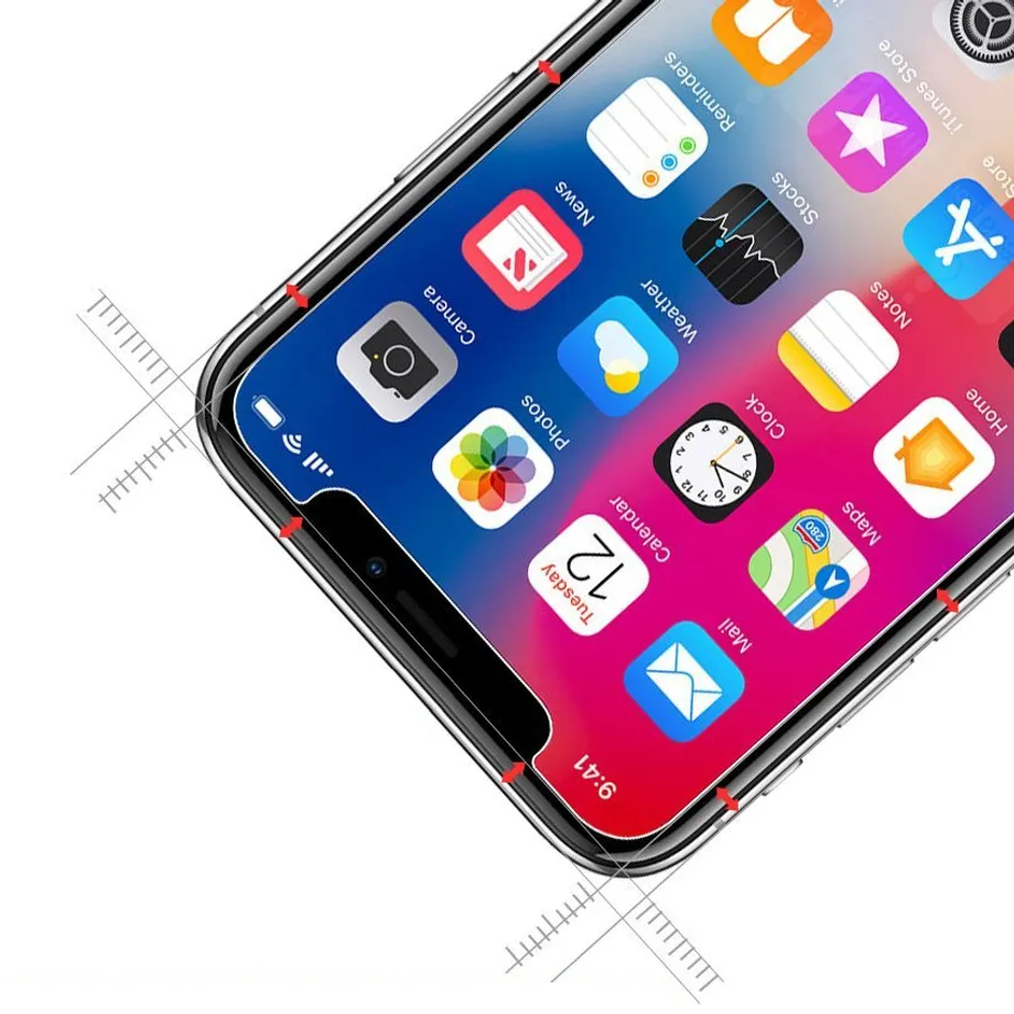 Tvrzené sklo pro iPhone X