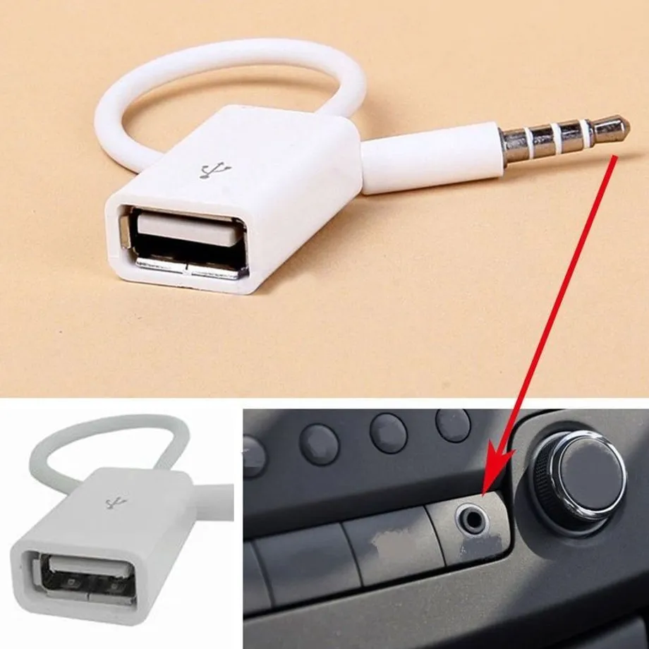 Adaptér 3,5mm jack na USB