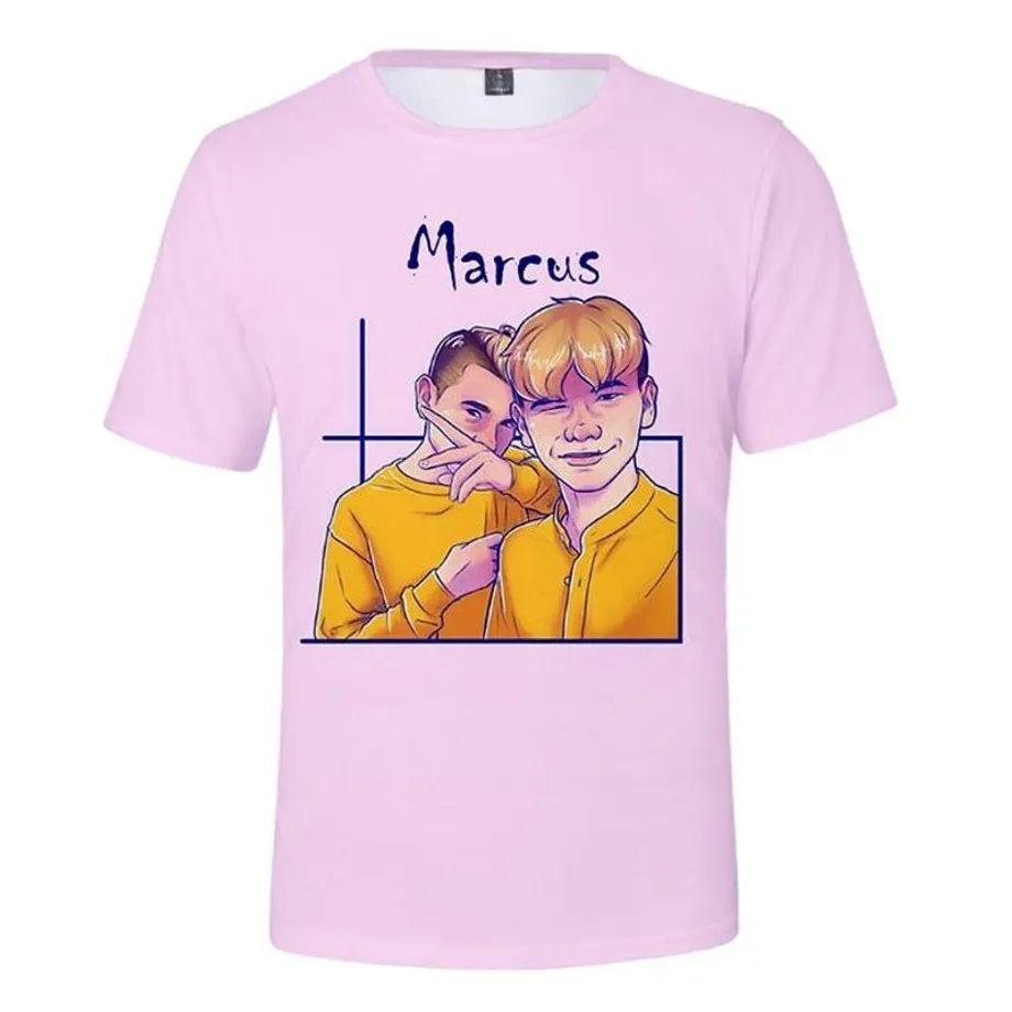 Moderní 3D tričko pro fanoušky Marcus Martinus 012 S