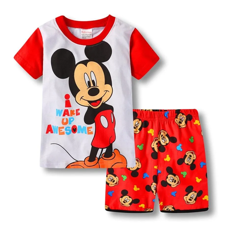 Dětské letní pyžámko Mickey & Minnie