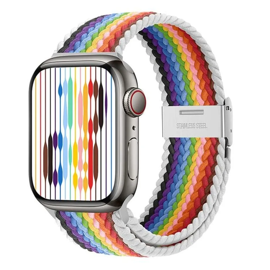 Náhradní pletený řemínek pro Apple Watch hodinky