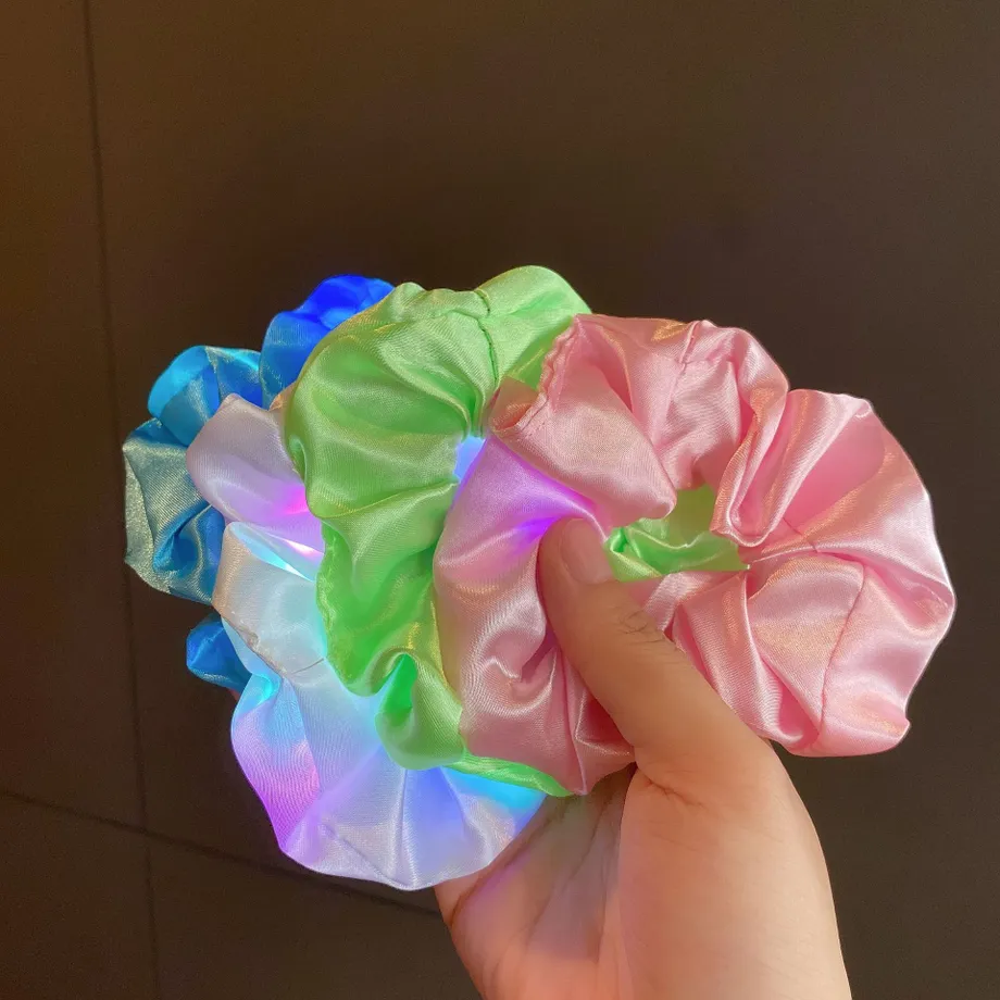 LED Scrunchies do vlasů