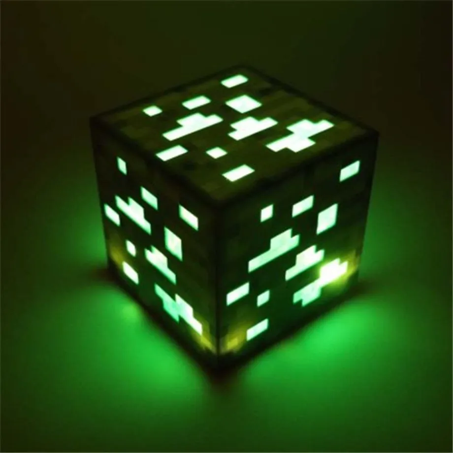 Minecraft Redstone noční lampa - lampa blau