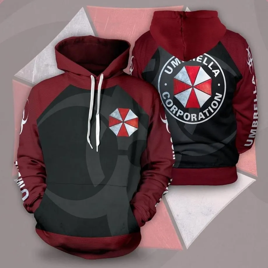 Stylová unisex mikina s potiskem R.P.D. z oblíbené hry Resident Evil