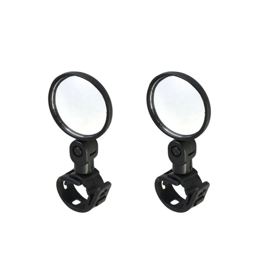 2ks MTB Bicycle Rear View Mirror Nastavitelný čirý zpětný pohled Reflektor Bike Handlebar Elektrický skútr Příslušenství pro jízdní kola