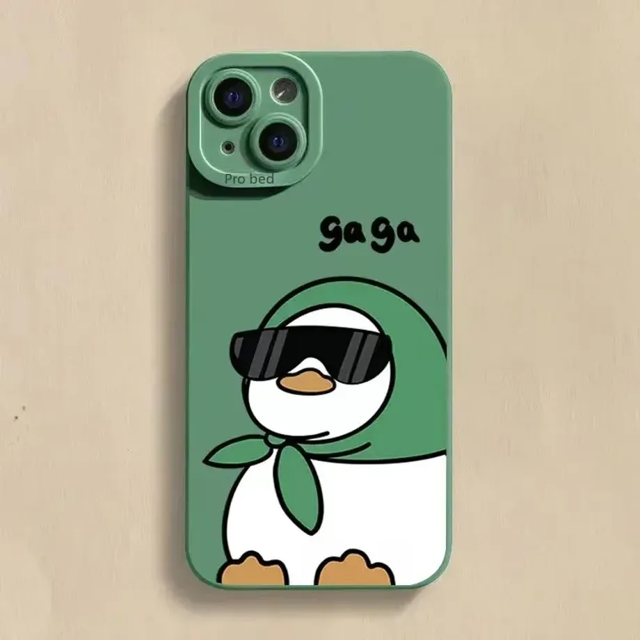 Ochranný obal na iPhone Huahua Duck s matným designem