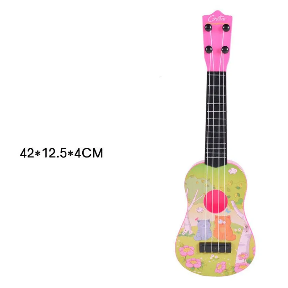 Dětské roztomilé ukulele - 6 motivů