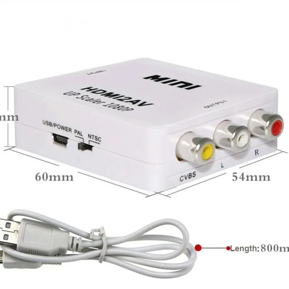 Převodník HDMI AV - 2 barvy