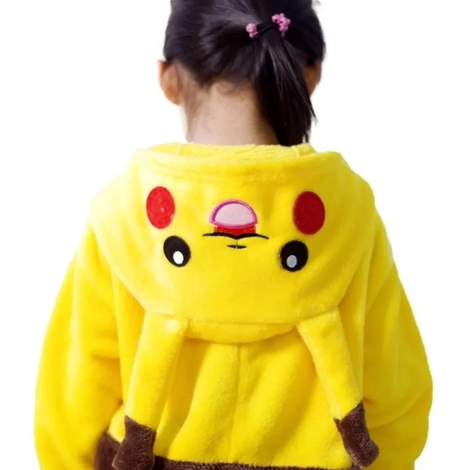 Dětský moderní kostým s motivem pokémonů - Pikachu