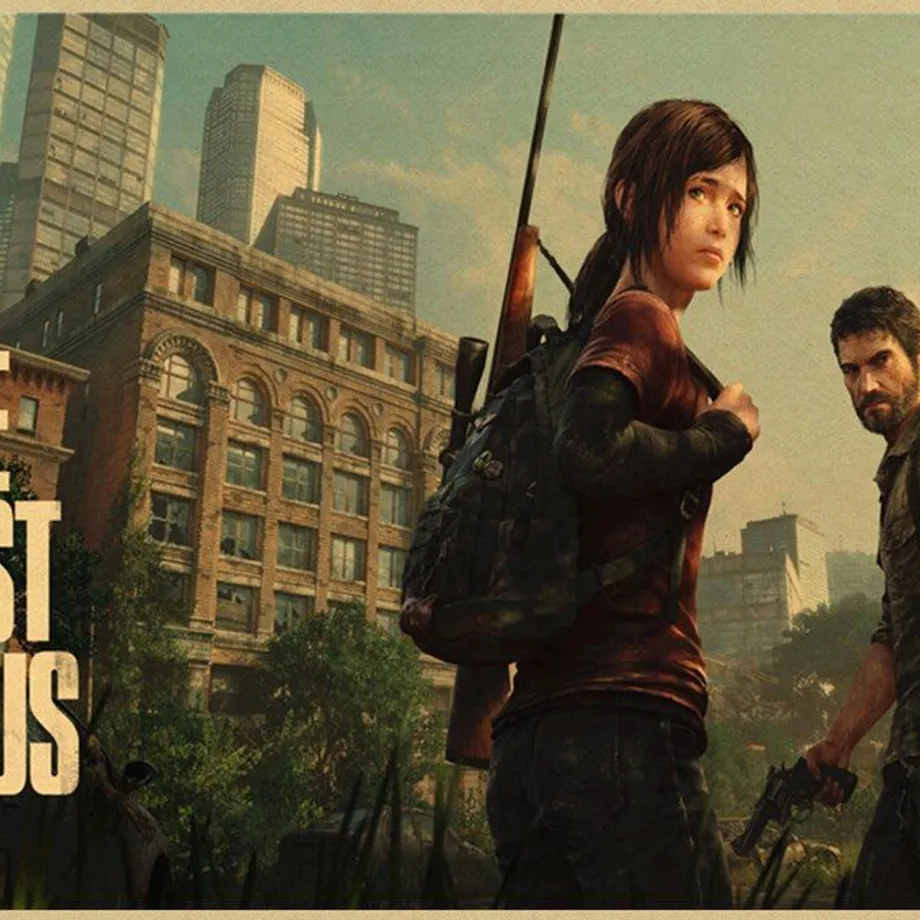 Plakát s motivem hry The Last of Us