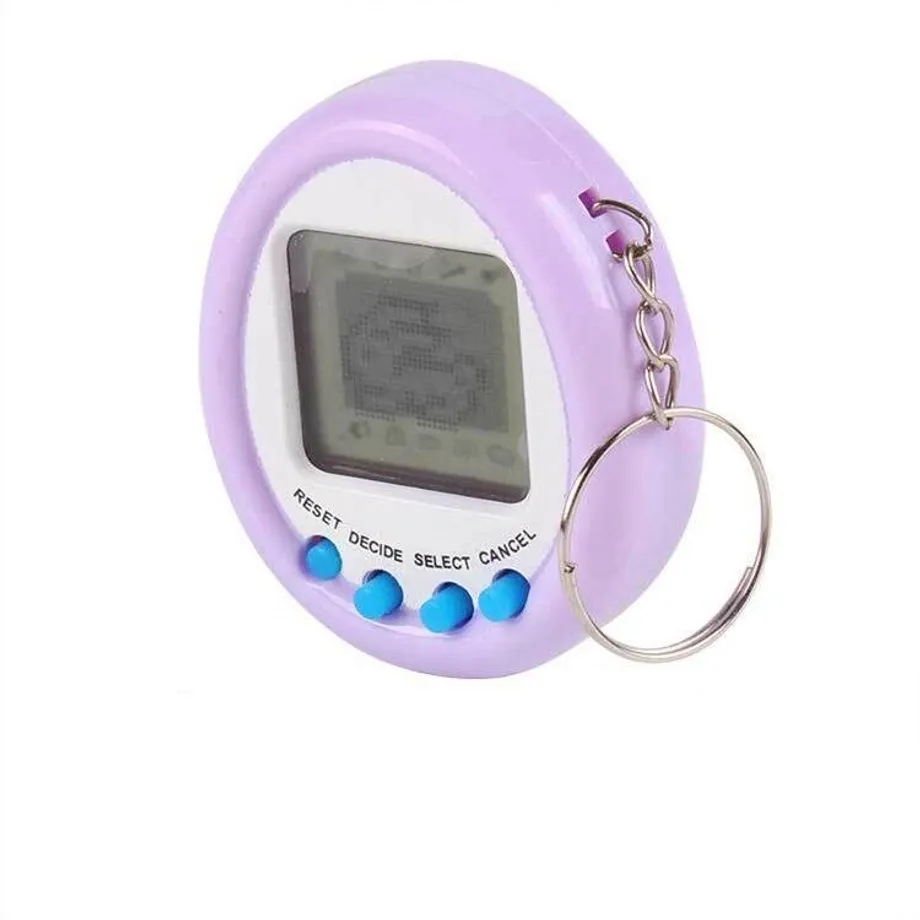 Retro dětská elektronická hračka na klíče - Tamagotchi