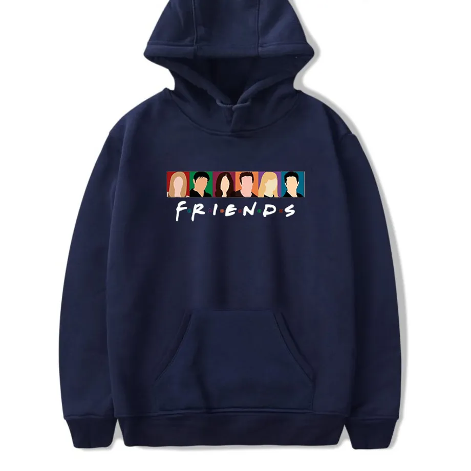 Módní dámská mikina Friends navy2 2XL