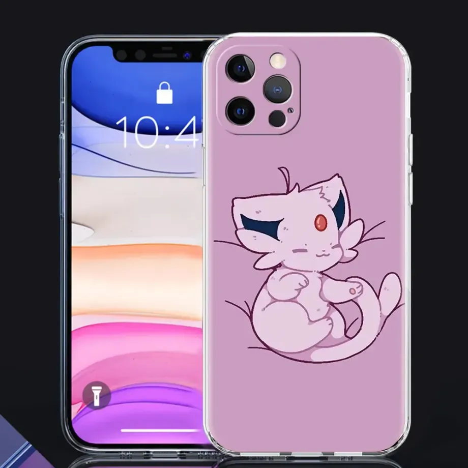 Silikonový kryt s motivy různých Pokémon na telefony iPhone