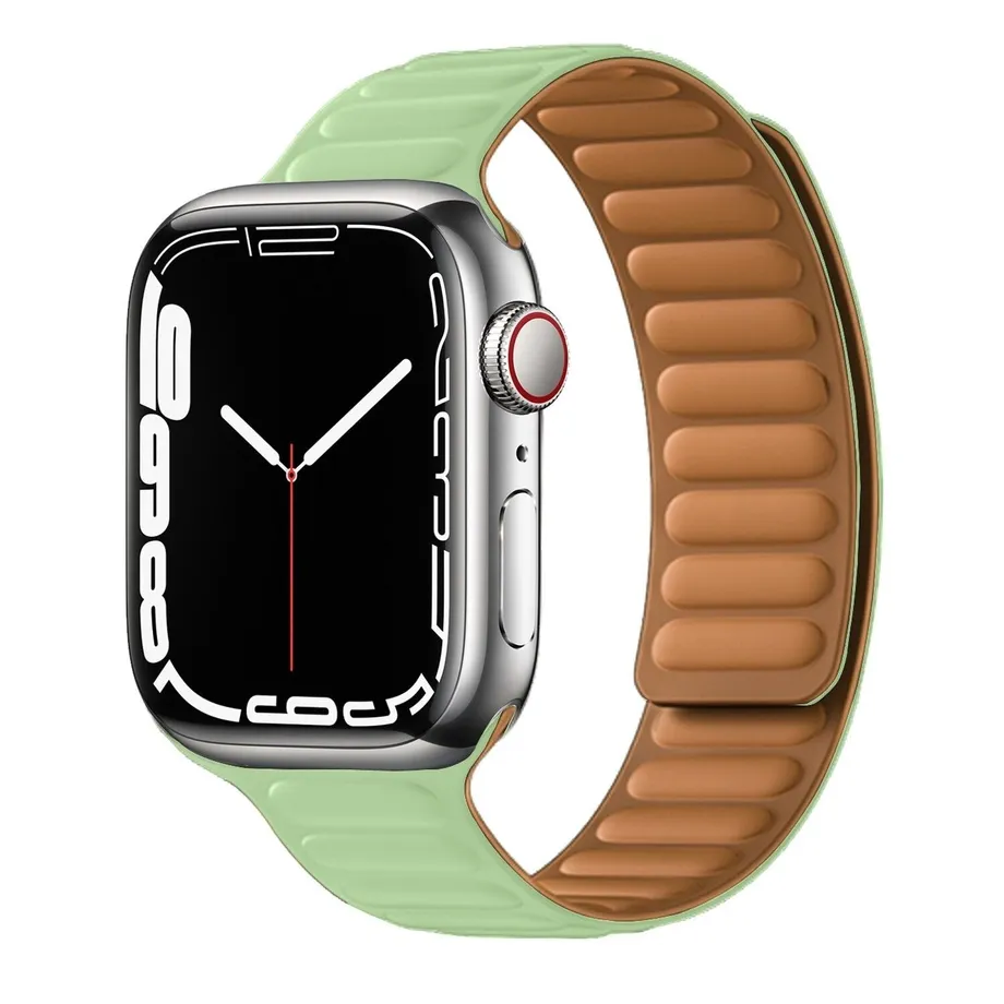 Silikonový řemínek pro Apple Watch mm / 0 mm / mm Sharie zelena