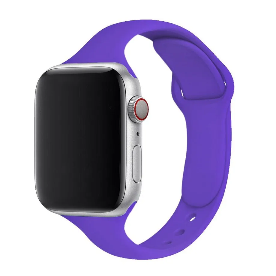 Silikonový Slim řemínek pro Apple Watch hodinky