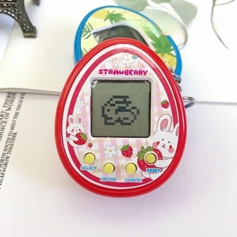 Hra Tamagotchi ve tvaru vajíčka s různými motivy