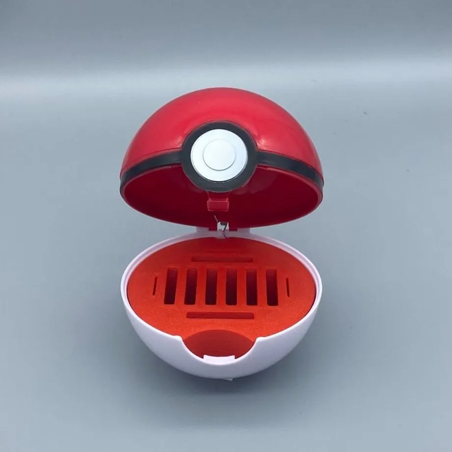 Přenosné Pokeball pouzdro na herní kartičky Nintendo Switch