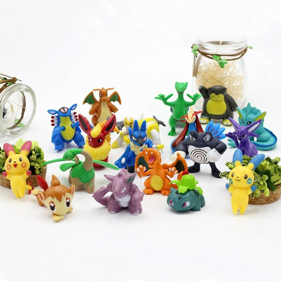 Akční sada Pokémon figurek - 24 ks