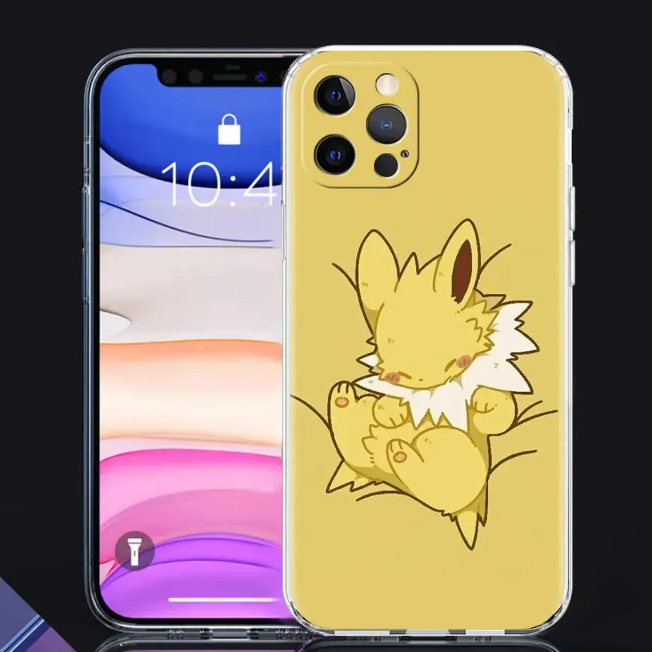 Silikonový kryt s motivy různých Pokémon na telefony iPhone