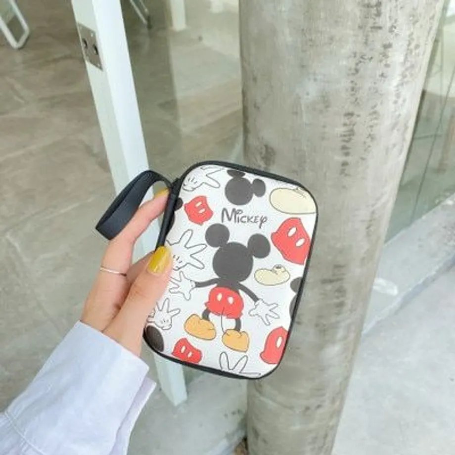 Praktické úložné pouzdro na drobnosti s potiskem Mickey Mouse