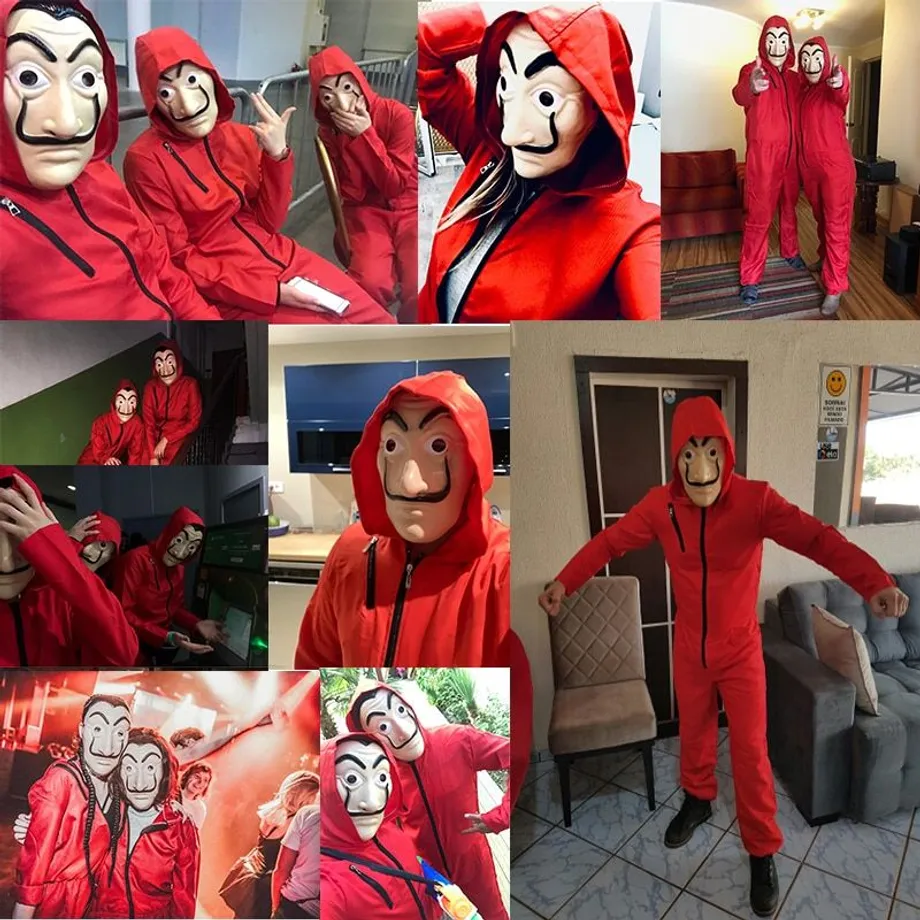 Cosplay kostým La Casa De Papel pro dospělé