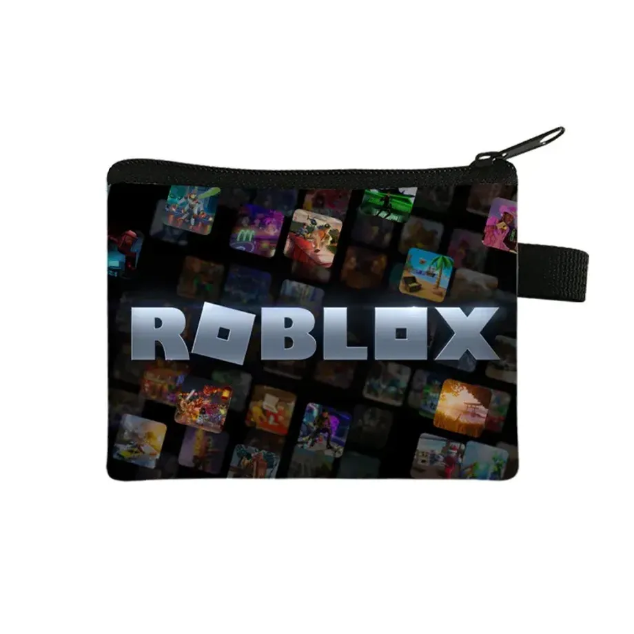 Unisex dětská peněženka na zip a s motivy oblíbených postav ze hry Roblox