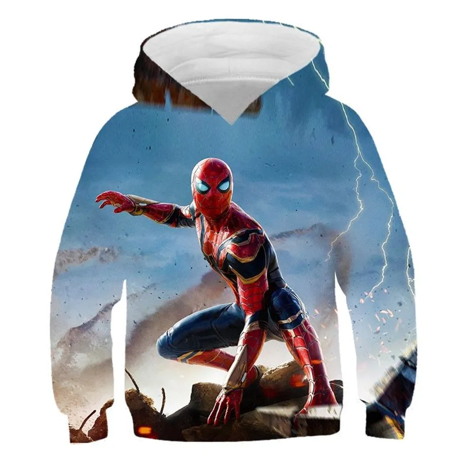 Stylová dětská mikina s 3D potiskem Spiderman