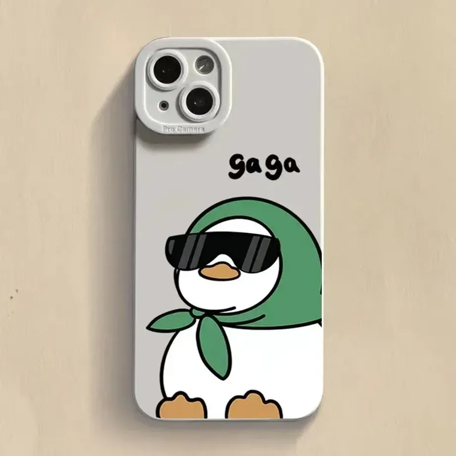 Ochranný obal na iPhone Huahua Duck s matným designem