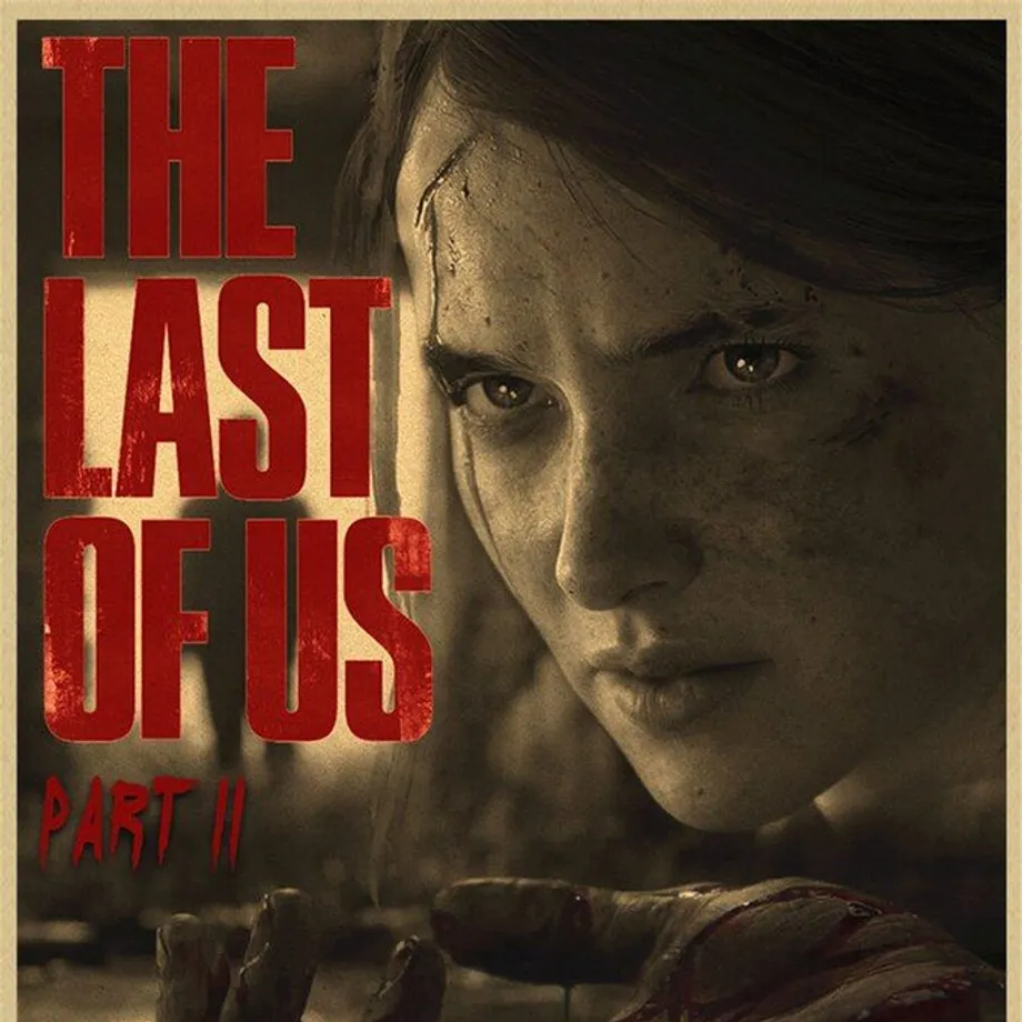 Plakát s motivem hry The Last of Us