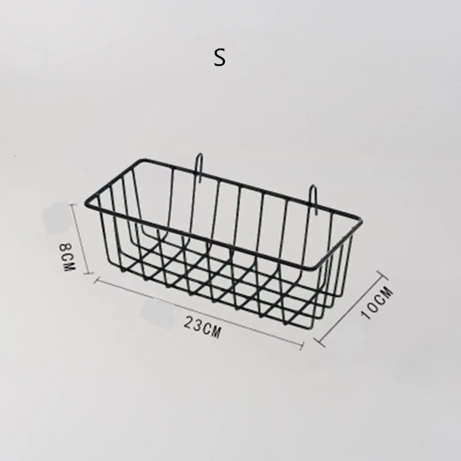 Železný závěsný praktický košík ve více variantách